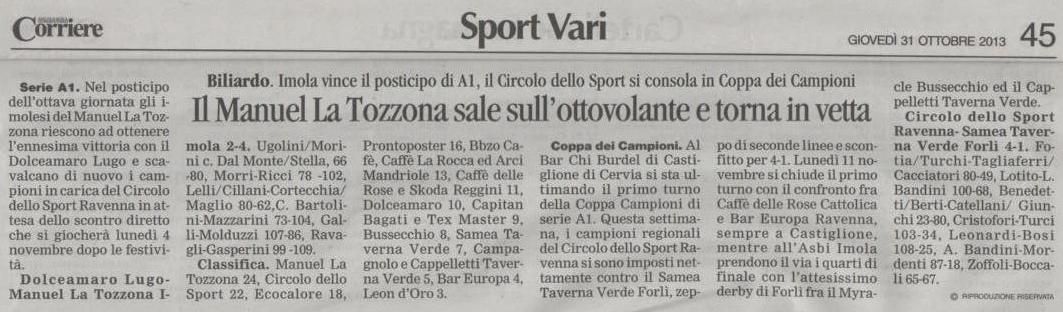 Corriere sport