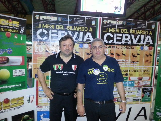 Enrico Rosa e Lorenzo Turroni alla premiazione