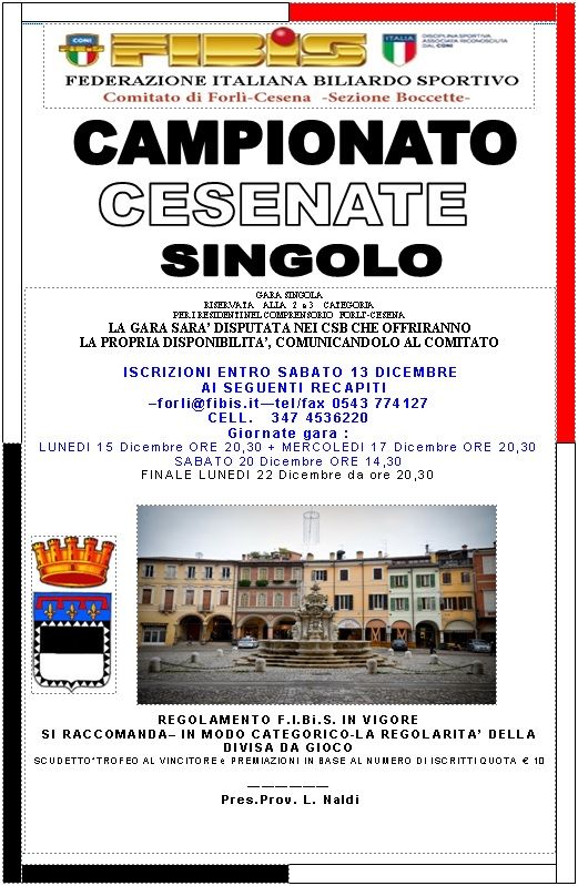 Cesenate singolo