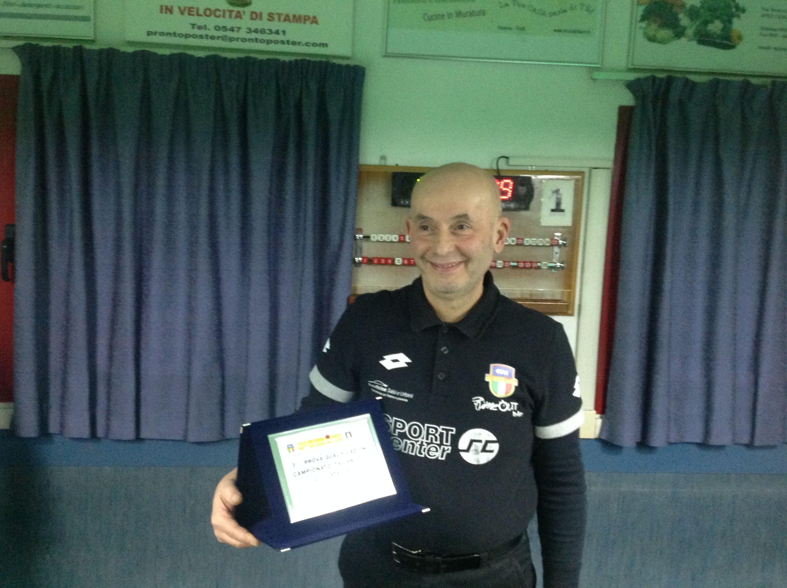 1° classificato Angeli R.