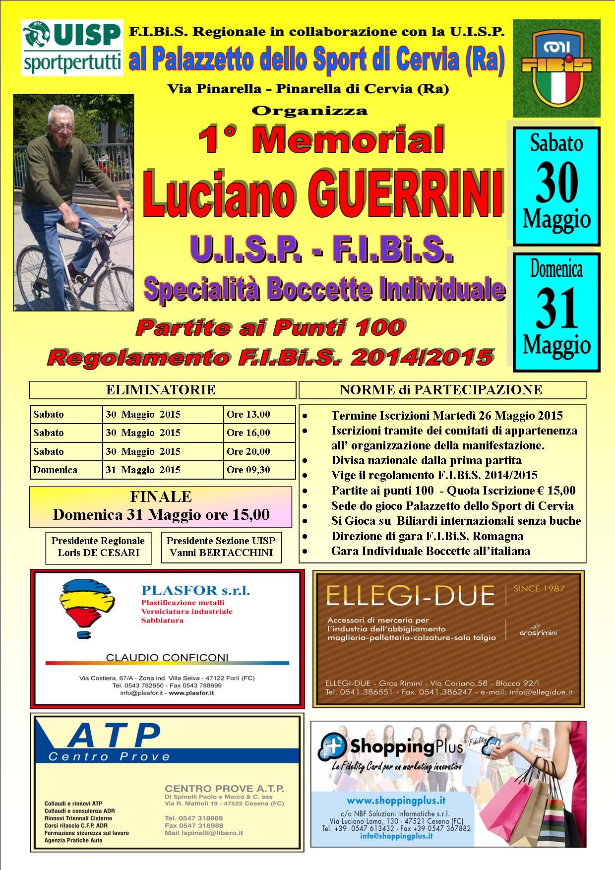 1° Memorial Luciano Guerrini