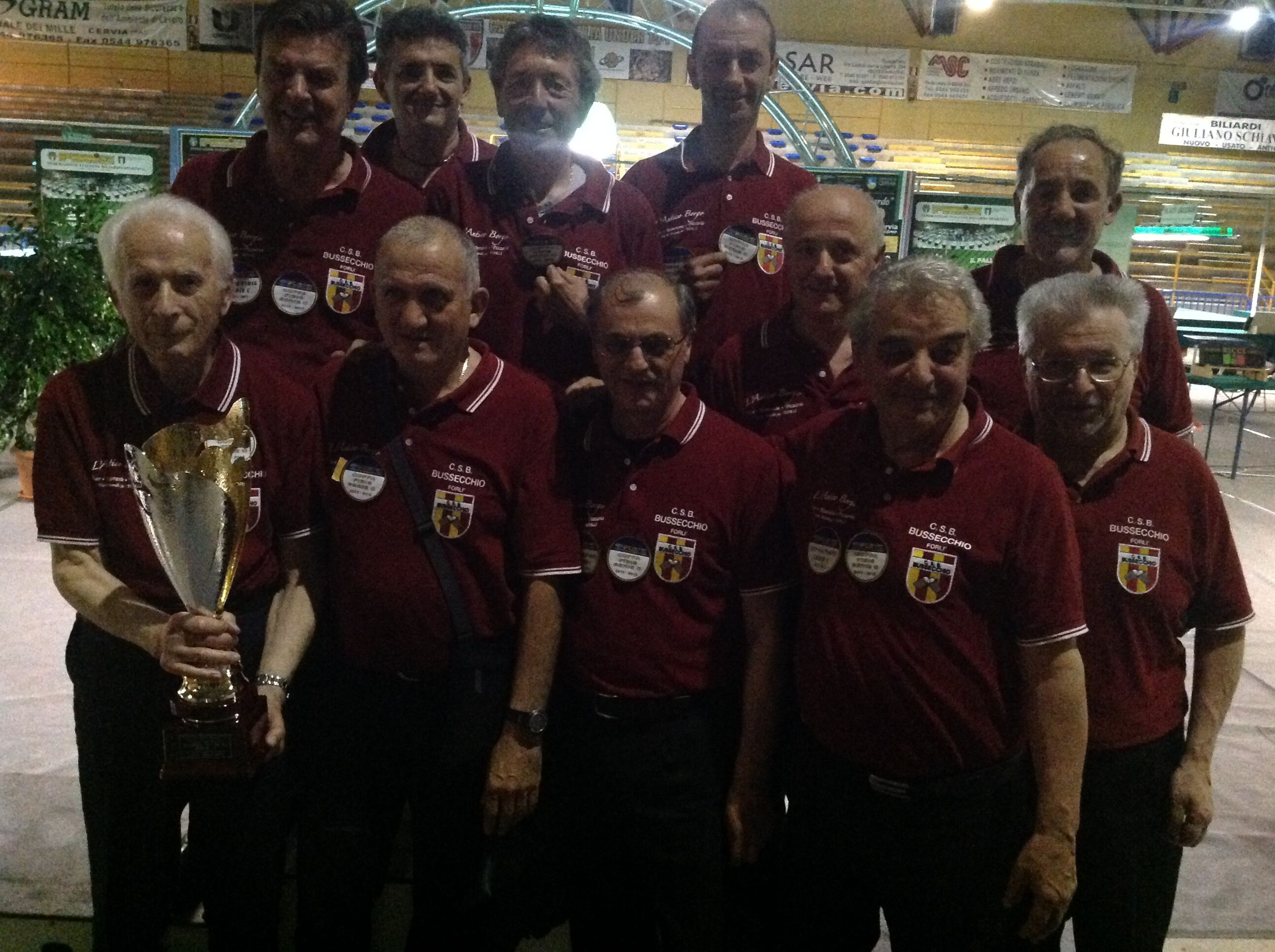 Bussecchio (FC) i vincitori Coppa Fibis serie C 
