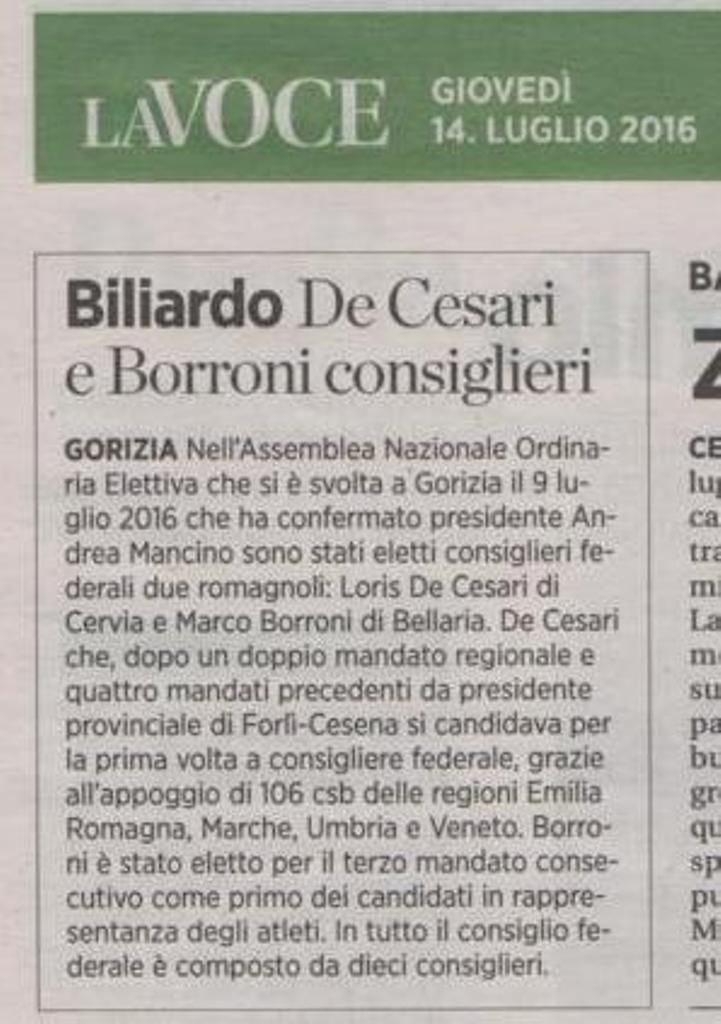 la voce 14 luglio 2016