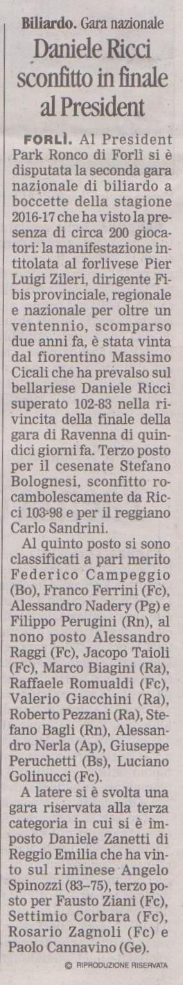 Corriere 1 novembre 2016