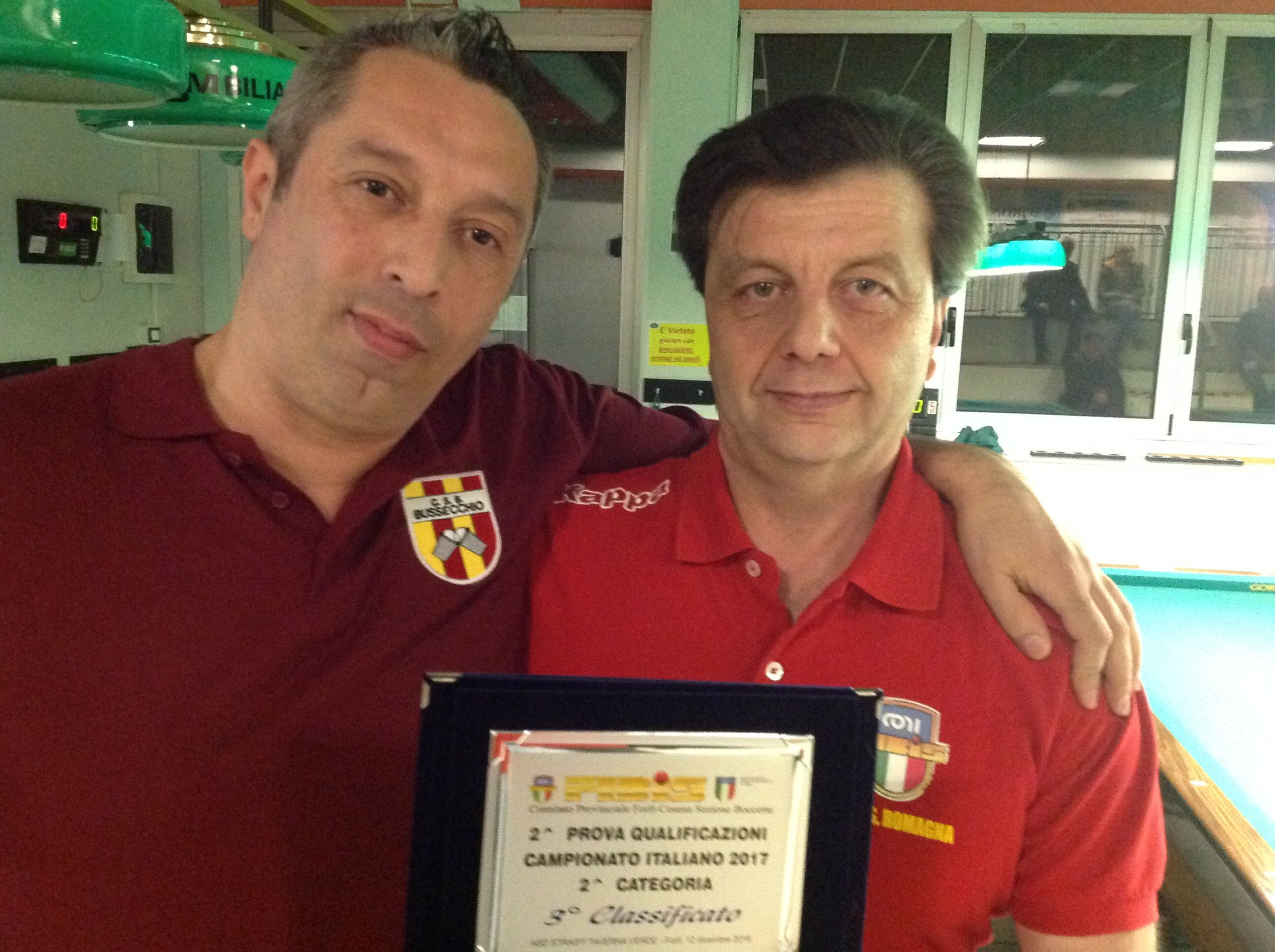 Corticchia Emanuele con il Direttore di gara Stefano Stagnani